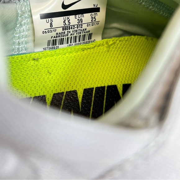 Nike Free RN CMTR Commuter Womens Sz 8 880842-012 Pure Platinum/Powder Blu NICE! - Picture 15 of 15